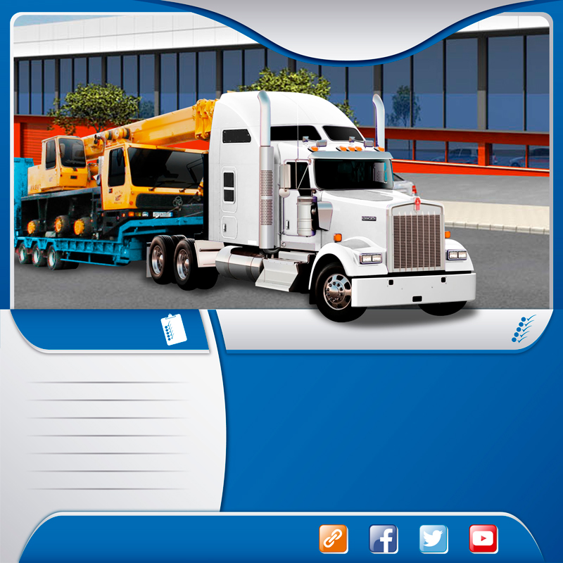  camión especializado lowboy