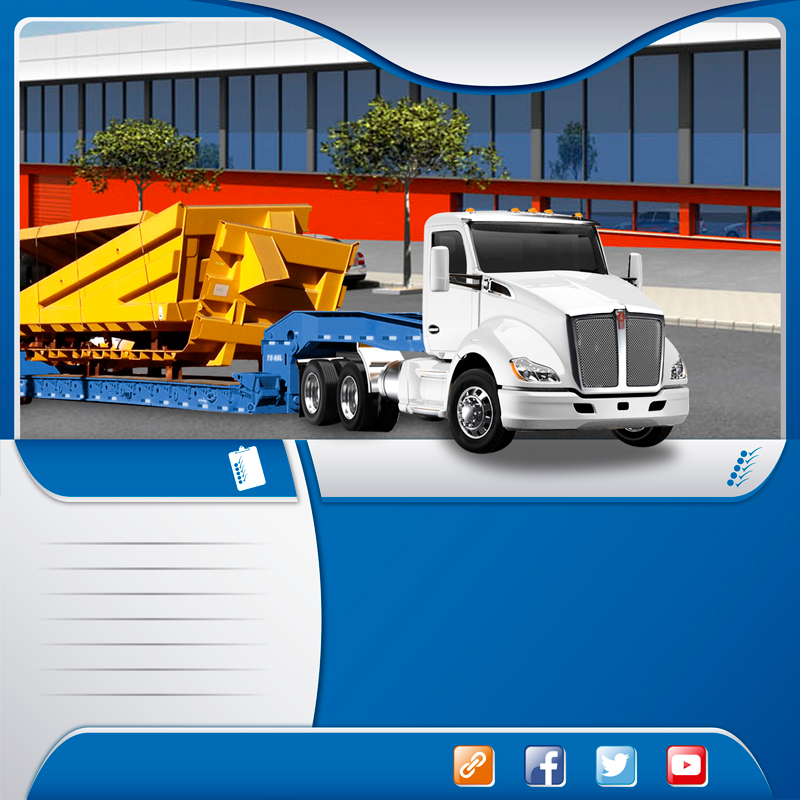  camión especializado lowboy