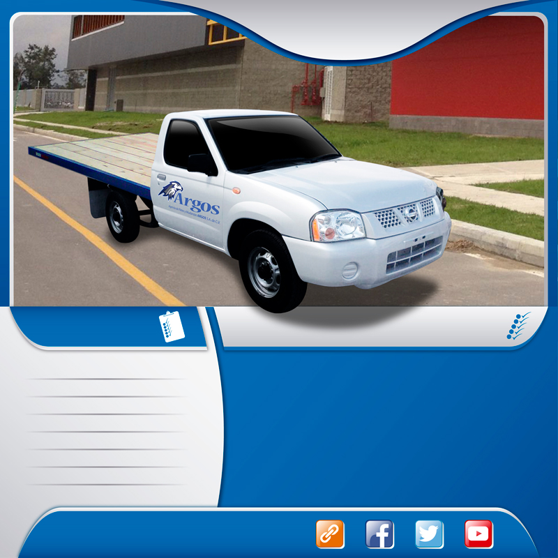  camioneta pick up plataforma